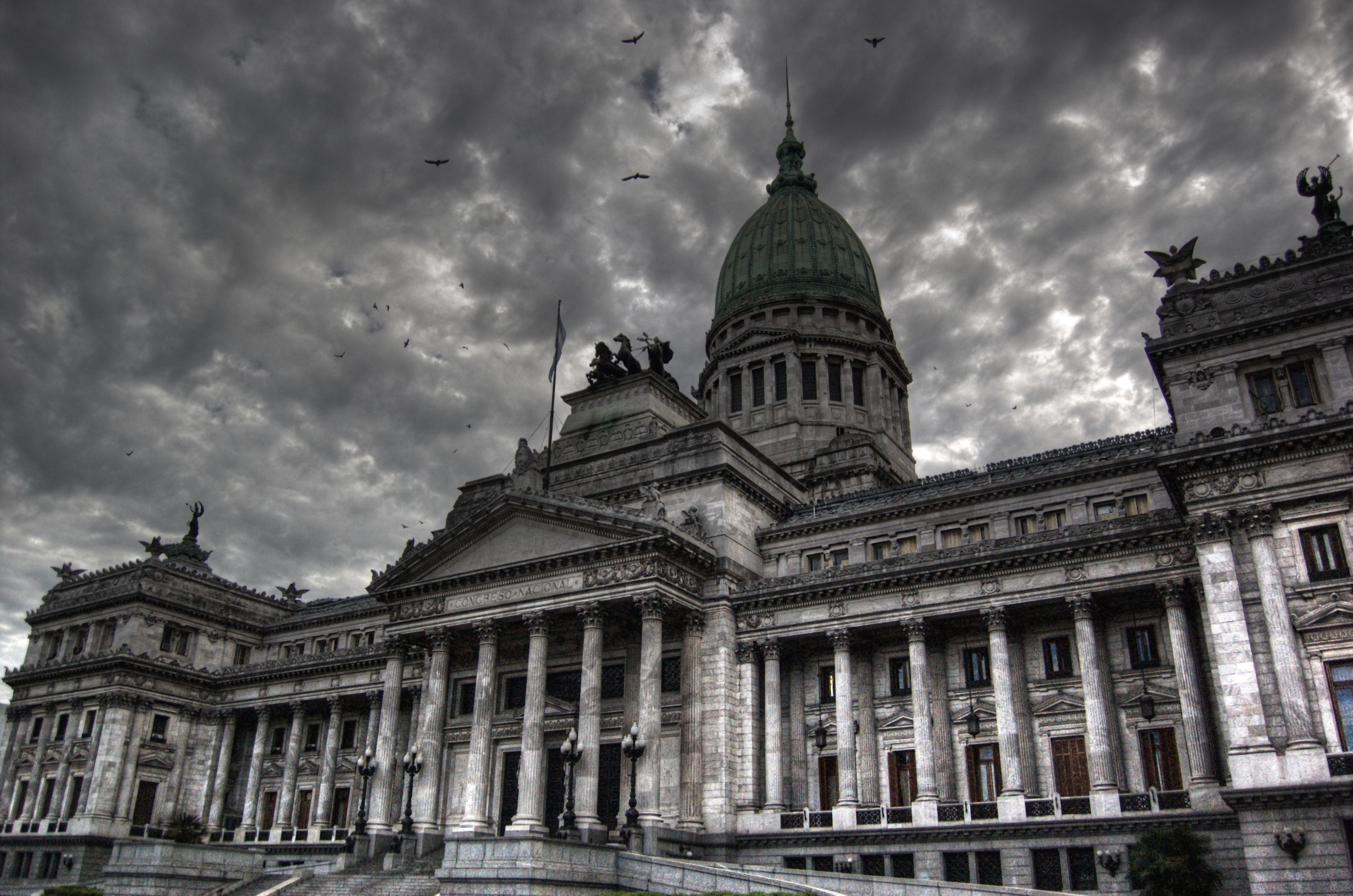 Il Palacio del Congreso a Buenos Aires, Argentina, dove è nata DemocracyOS