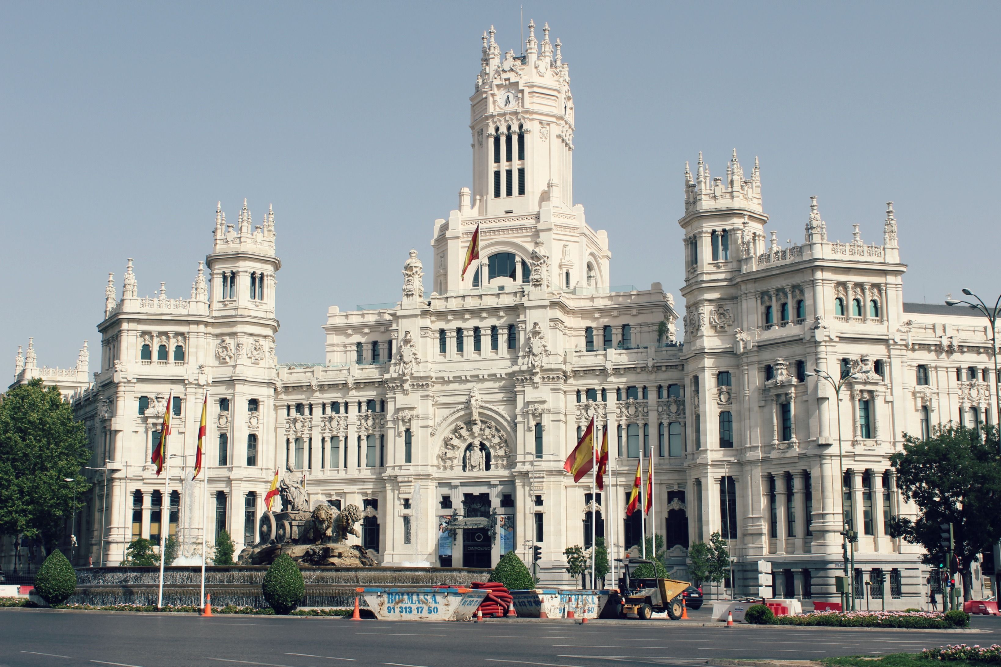 Palazzo di Cibeles a Madrid, sede del Comune legato al progetto CONSUL