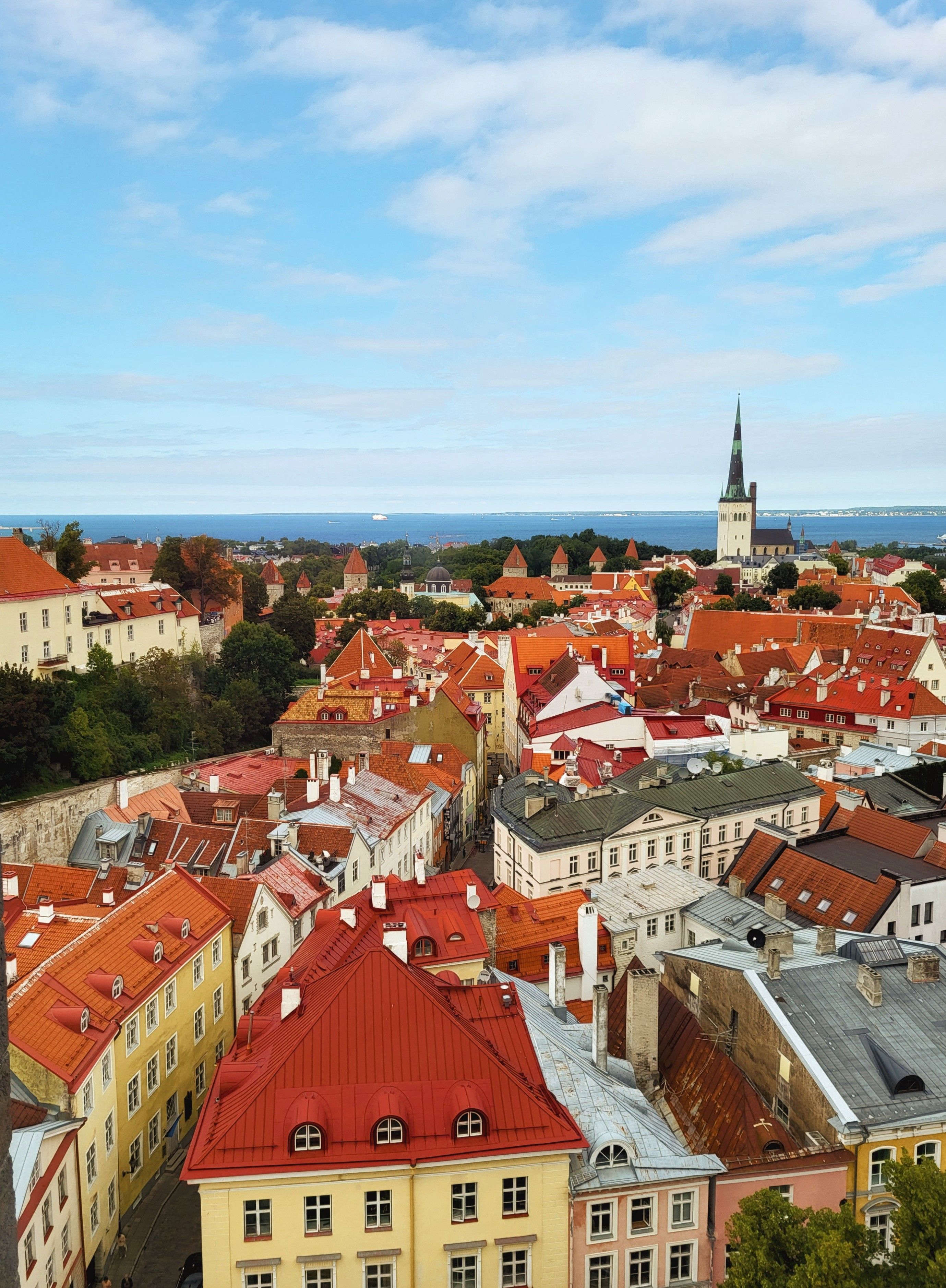 Il centro storico di Tallinn, in Estonia, dove opera Citizen OS