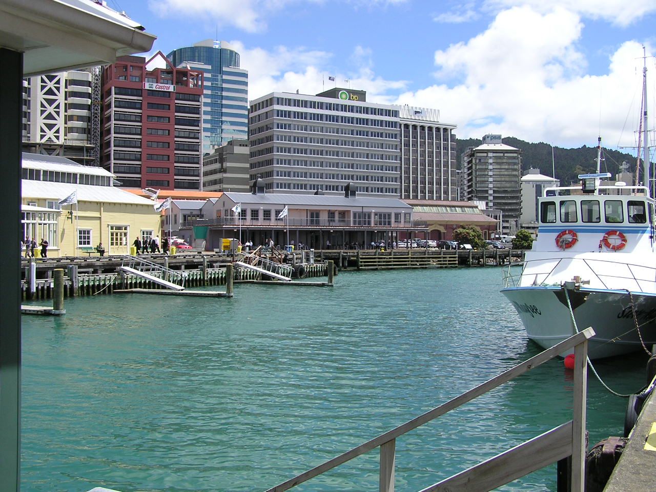 Il lungomare di Wellington, Nuova Zelanda, città natale di Loomio