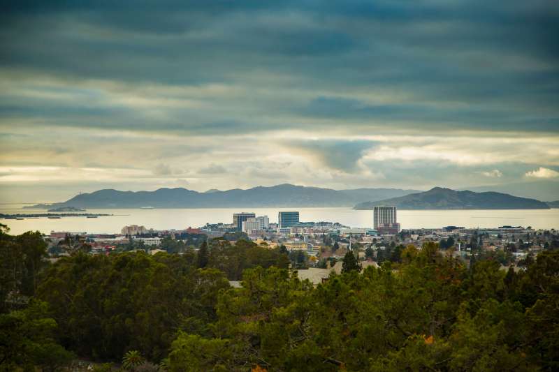 Lo skyline di Oakland, in California, dove è nato il progetto RecordTrac