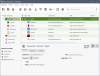 Finestra principale del gestore di password open source KeePassXC con gruppi e voci di accesso